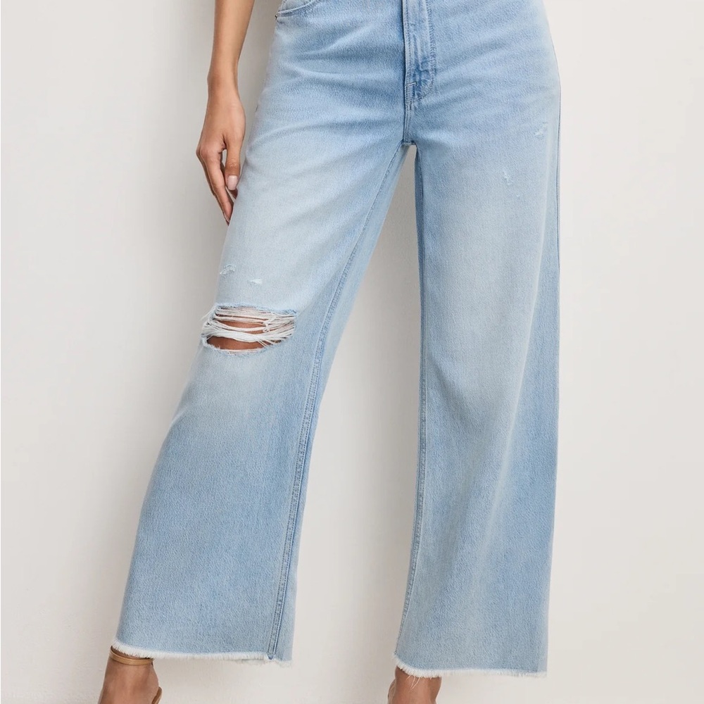 Good Skate Wide Leg Crop Jeans sz 2/26 - Picture 4 of 5
